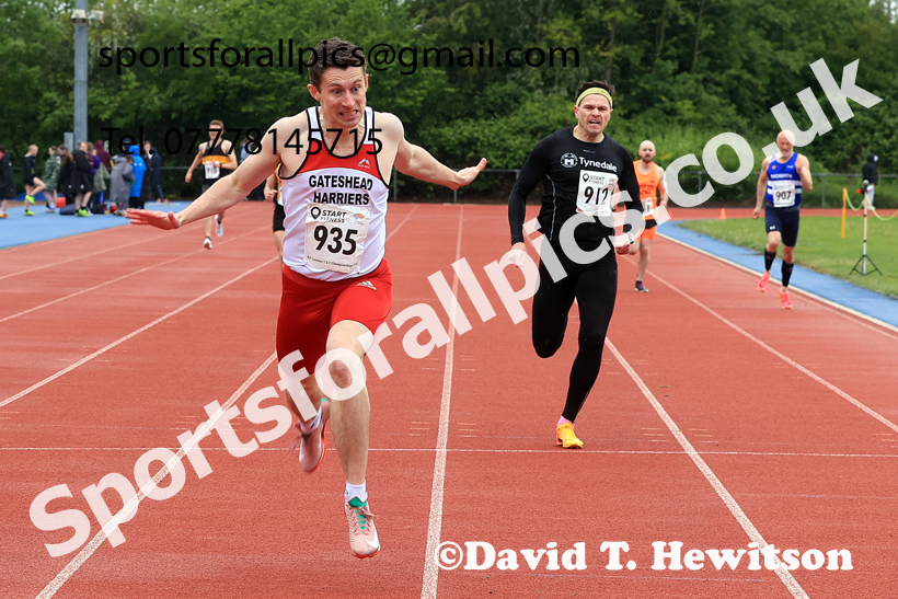 400 metres, 2026 North Eastern Track and Field Champs, Shildon, County Durham. Photo: David T. Hewitson/Sports for All Pics